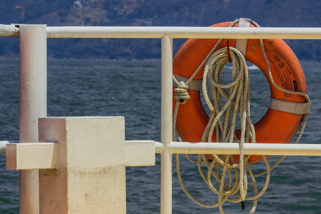 river, lifesaver, boat